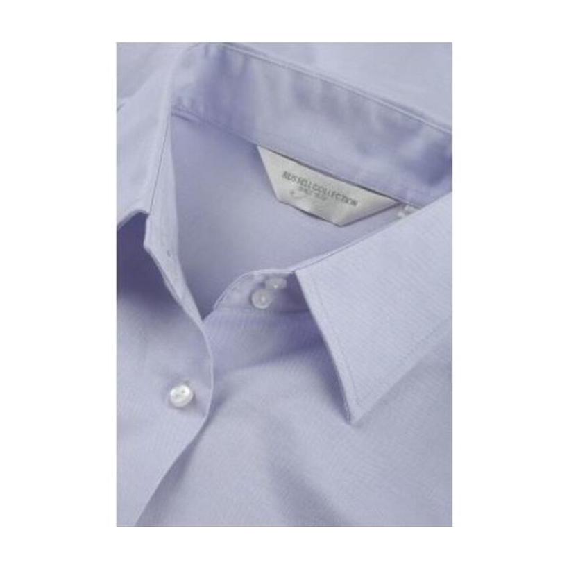 Cămașă mânecă lungă Damă Oxford 932F Albastru 6XL