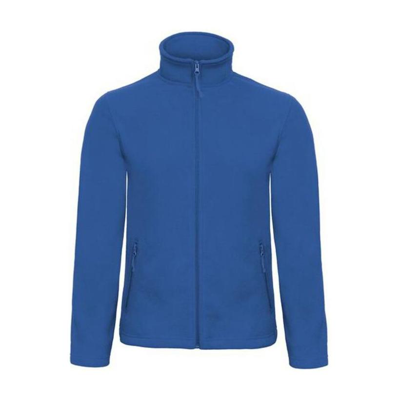 Jachetă fleece cu fermoar pentru bărbați O68 Albastru S