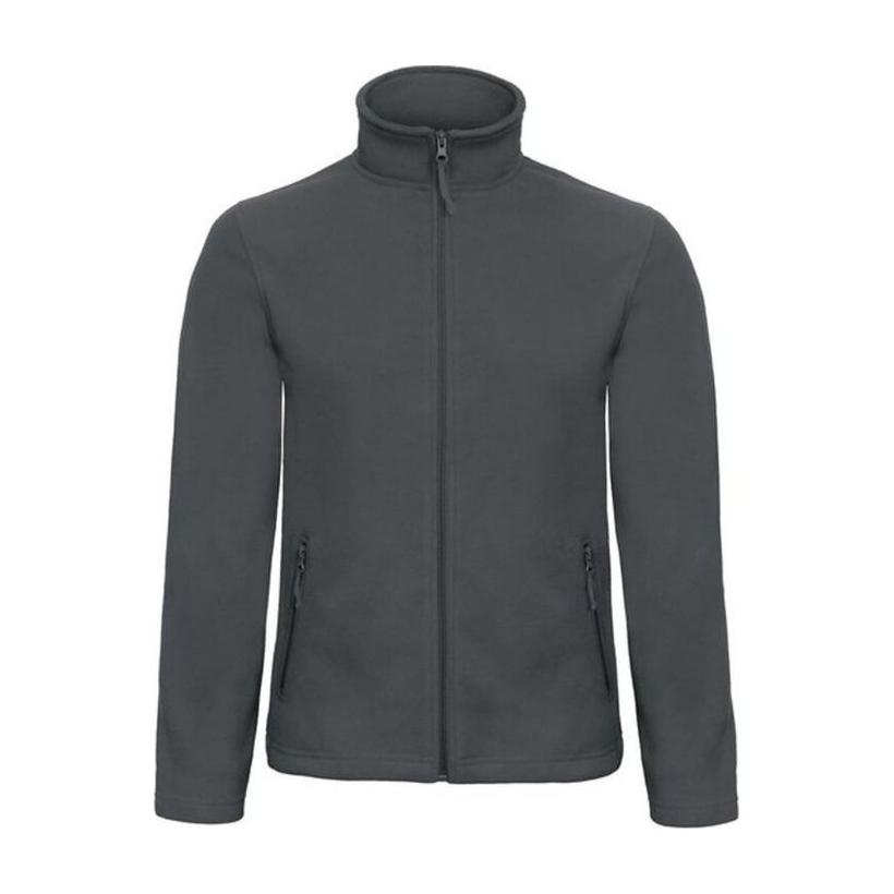 Jachetă fleece cu fermoar pentru bărbați O68 Gri