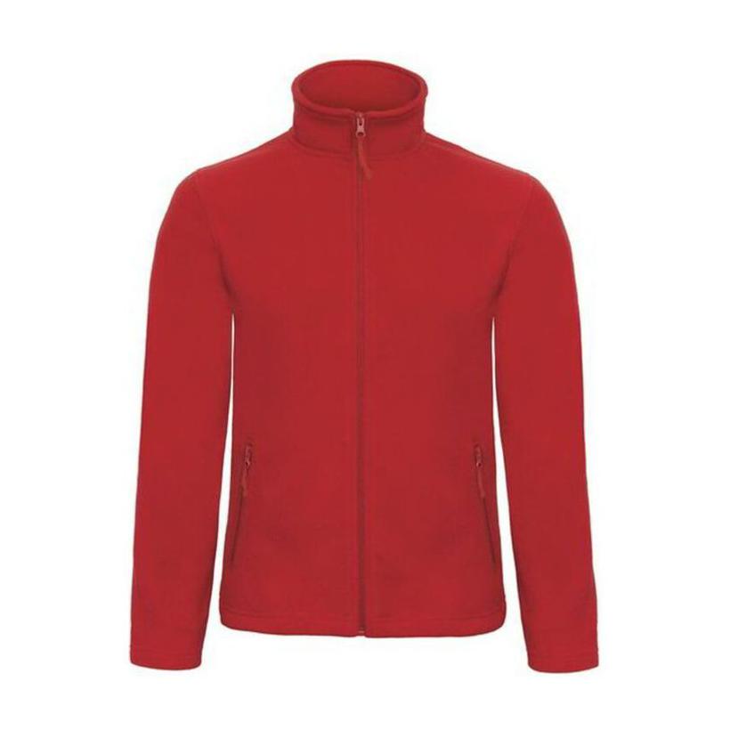 Jachetă fleece cu fermoar pentru bărbați O68 Rosu XS