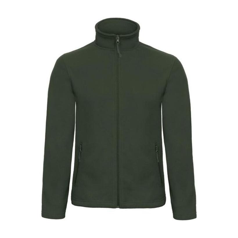 Jachetă fleece cu fermoar pentru bărbați O68 Verde S