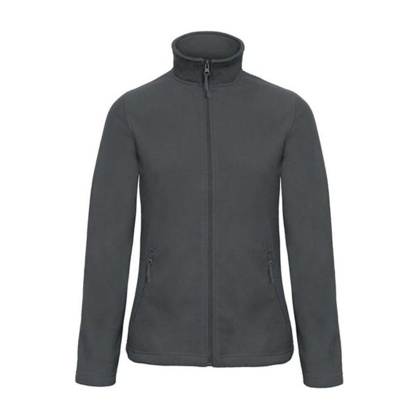 Jachetă fleece cu fermoar pentru damă O69 Gri