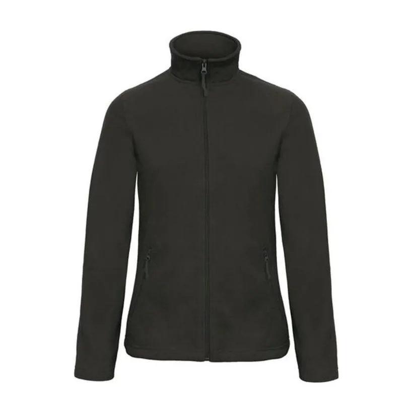 Jachetă fleece cu fermoar pentru damă O69 Negru XL