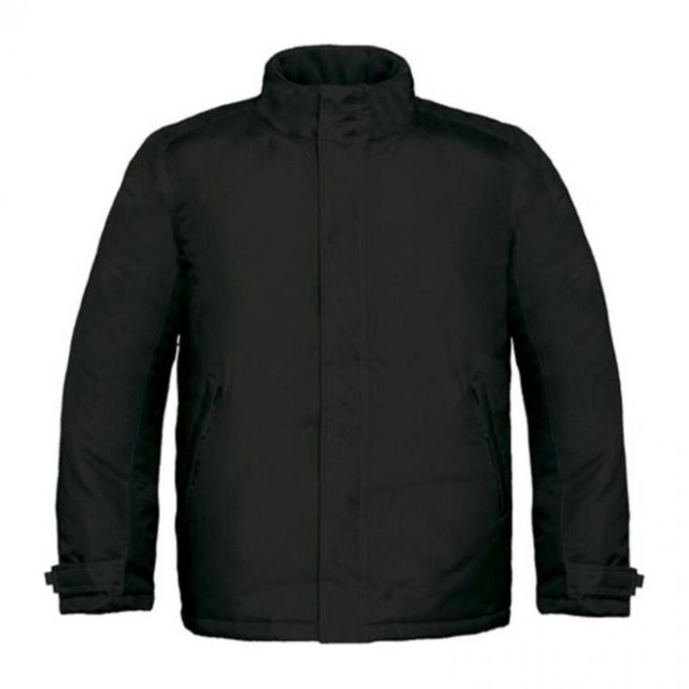 Jachetă pentru bărbați Real+ BS58 Negru L