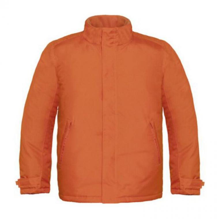 Jachetă pentru bărbați Real+ BS58 Portocaliu XL