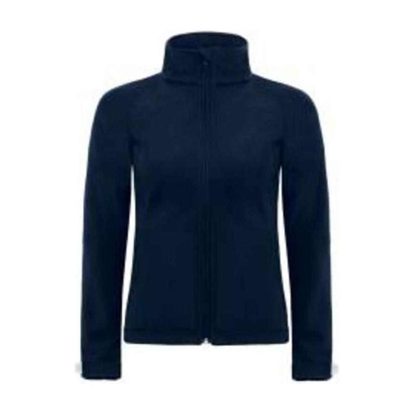 HOODED SOFTSHELL WOMEN Orion Navy Blue