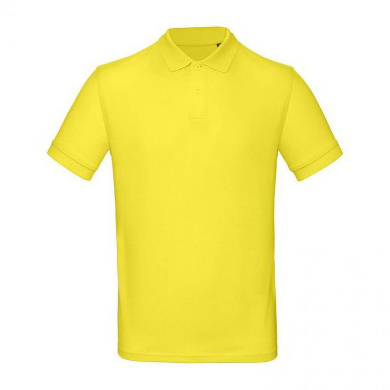 Tricou polo pentru bărbați Inspire Galben XL