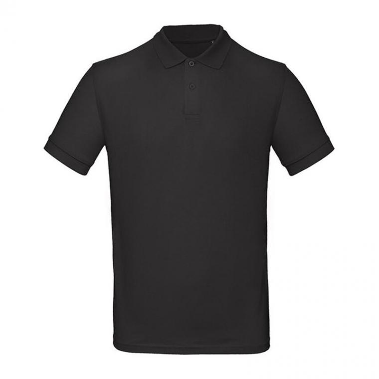 Tricou polo pentru bărbați Inspire Negru XXL