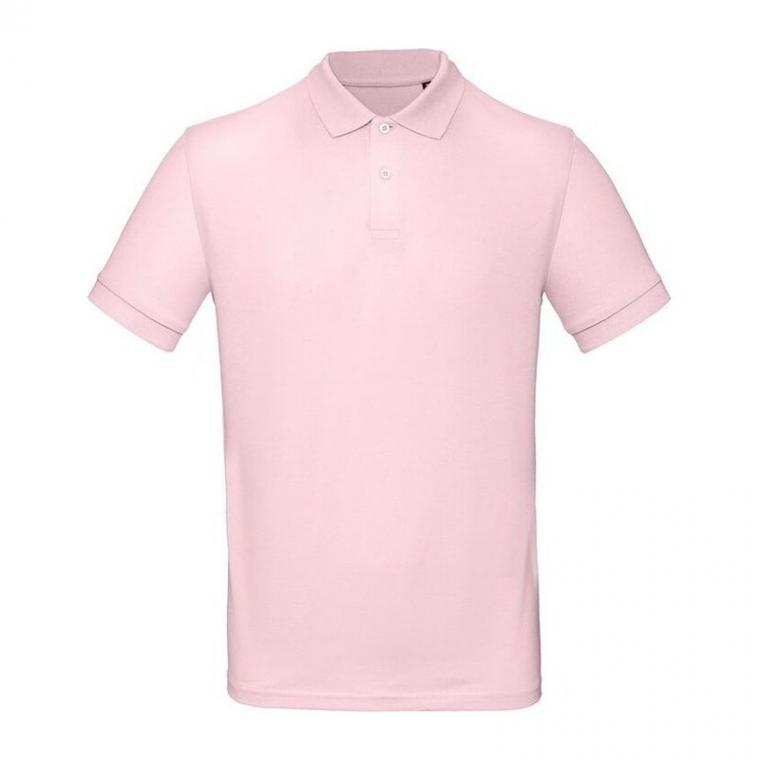 Tricou polo pentru bărbați Inspire Roz XXL