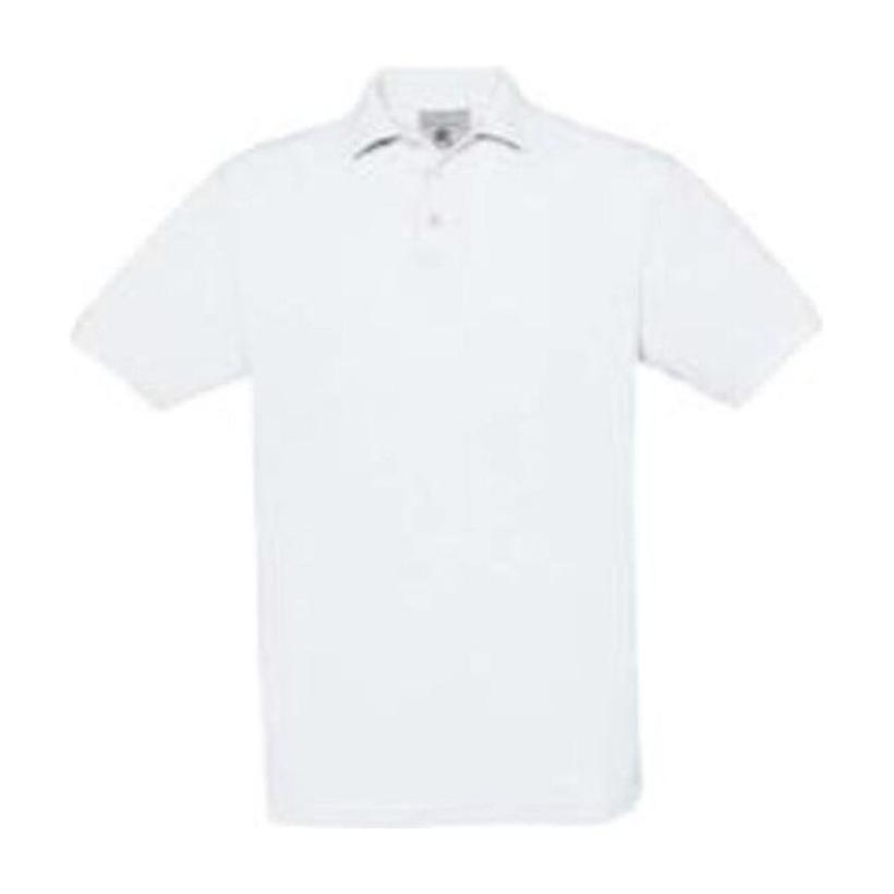 Tricou polo pentru bărbați Safran  White