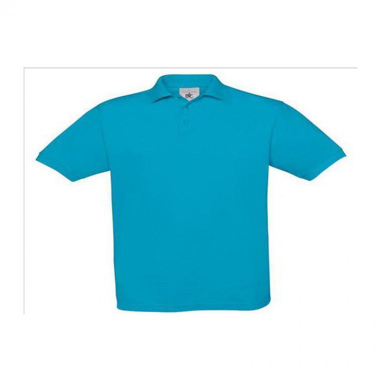 Tricou polo pentru bărbați Safran  Albastru XXL