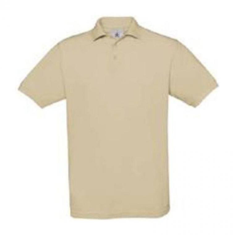 Tricou polo pentru bărbați Safran  Beige XXL