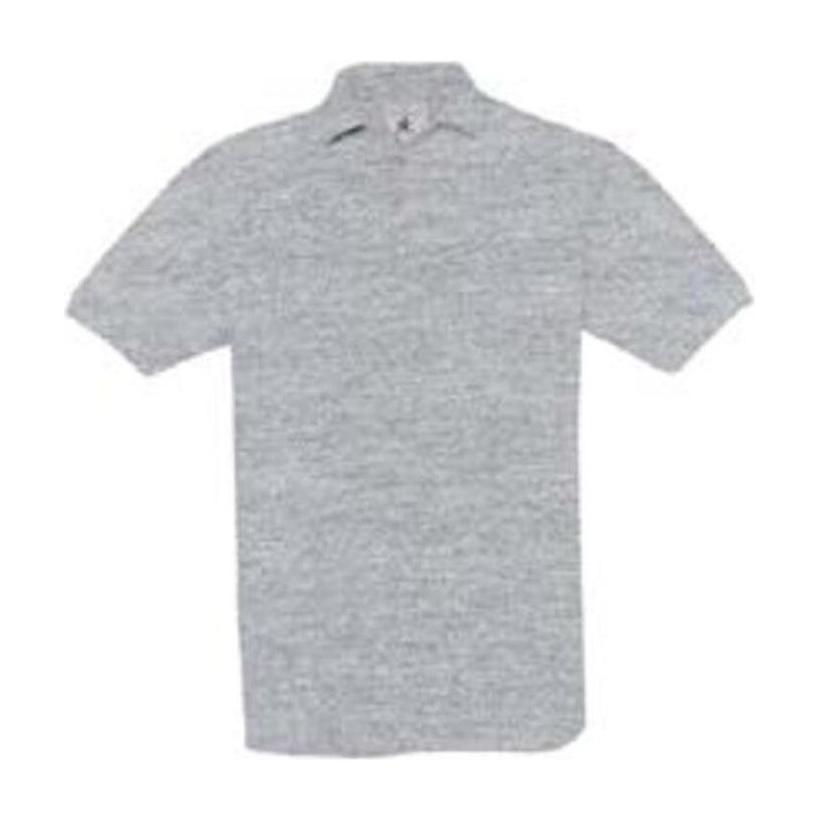 Tricou polo pentru bărbați Safran  Gri