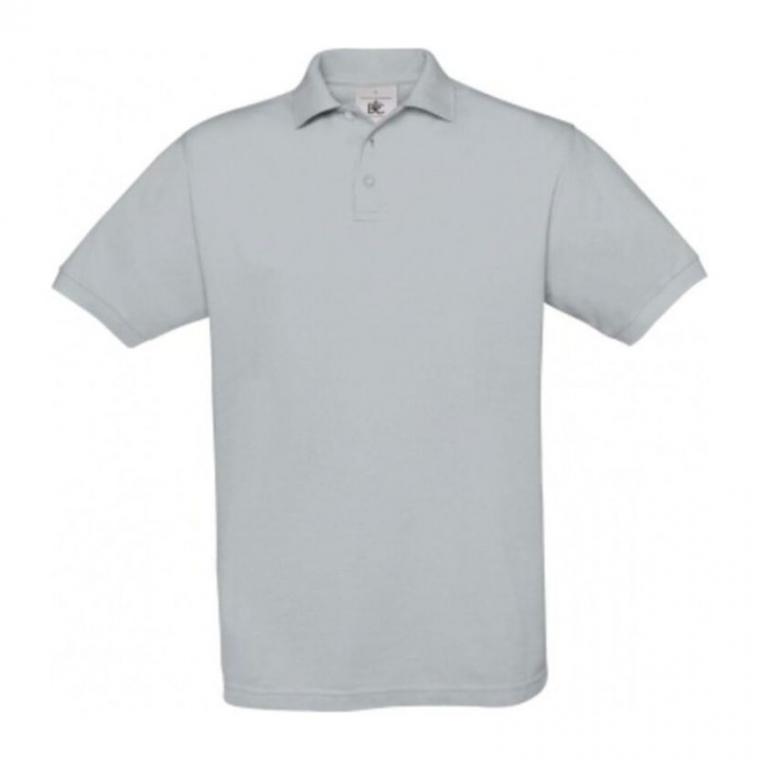 Tricou polo pentru bărbați Safran  Gri XXL