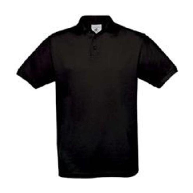 Tricou polo pentru bărbați Safran  Negru XXL