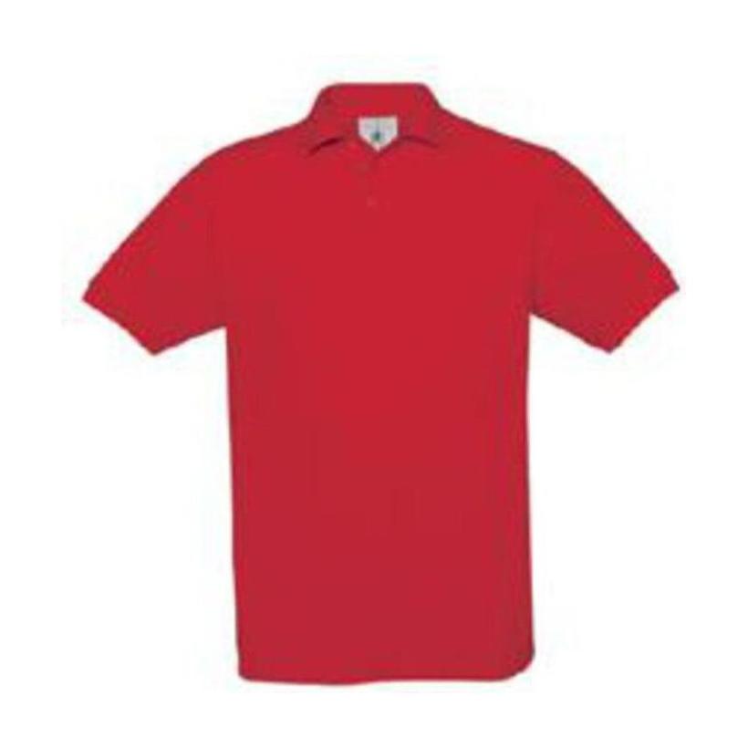 Tricou polo pentru bărbați Safran  Rosu