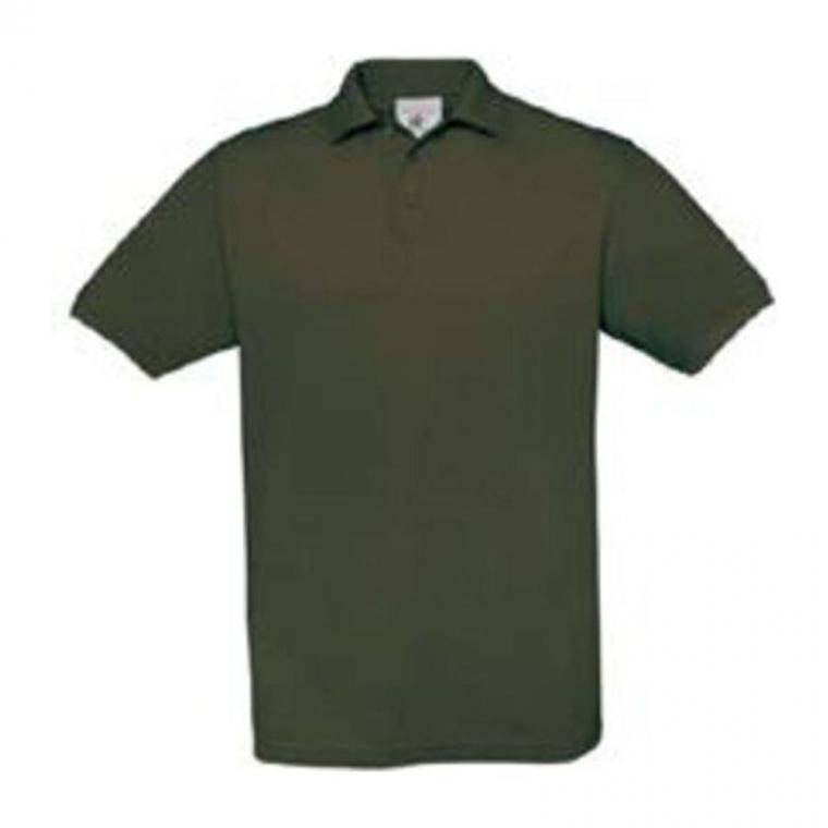 Tricou polo pentru bărbați Safran  Verde XXL