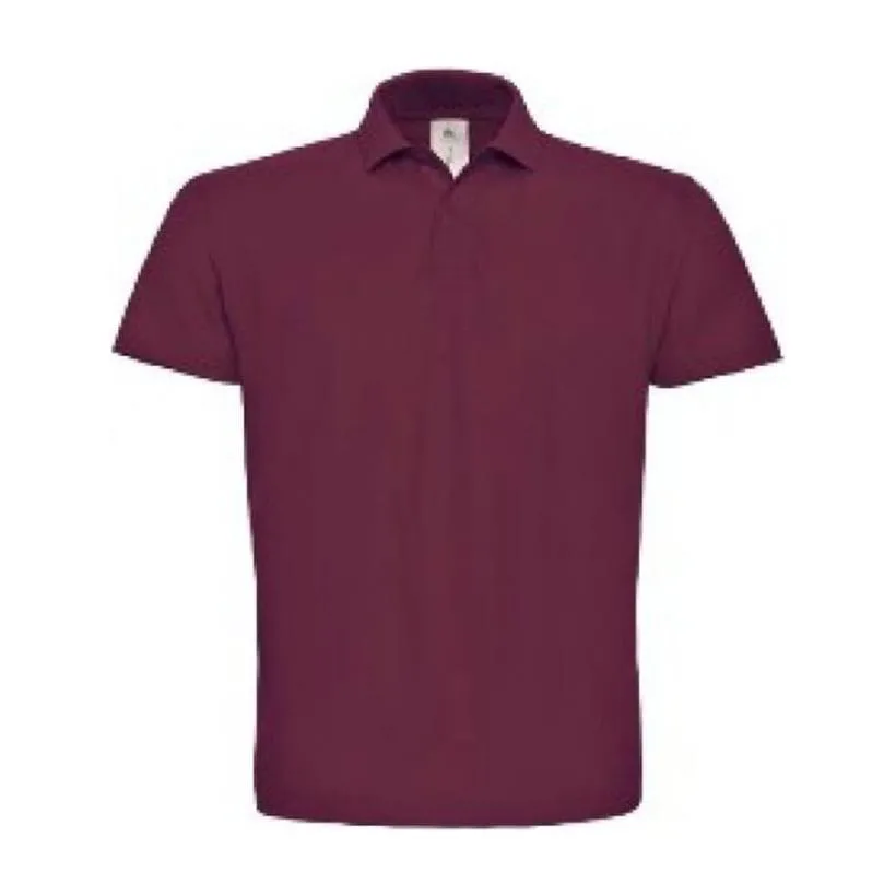 Tricou Polo cu mânecă scurtă ID.001 Bordeaux XL