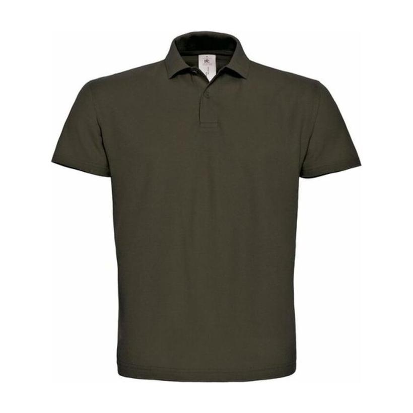 Tricou Polo cu mânecă scurtă ID.001 Maro 4XL