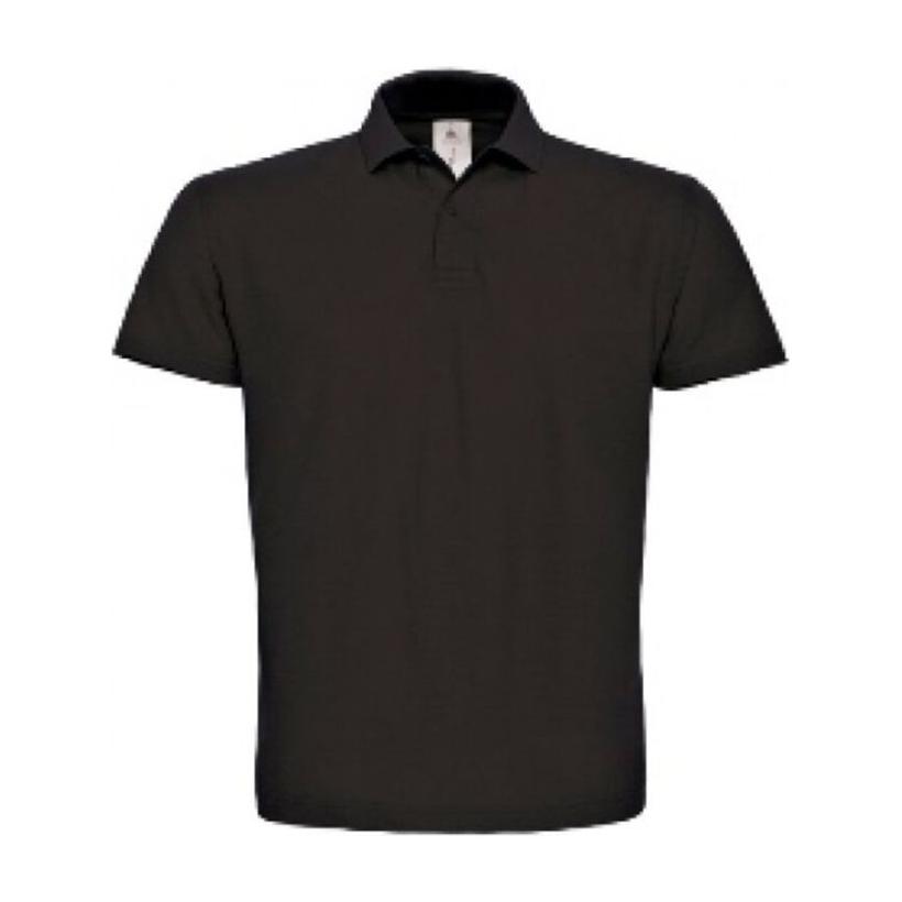 Tricou polo cu mânecă scurtă pentru bărbați PUI10 Negru