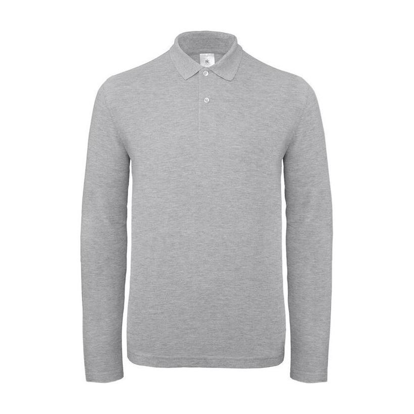 Tricou Polo cu mânecă lungă ID.001 Gri