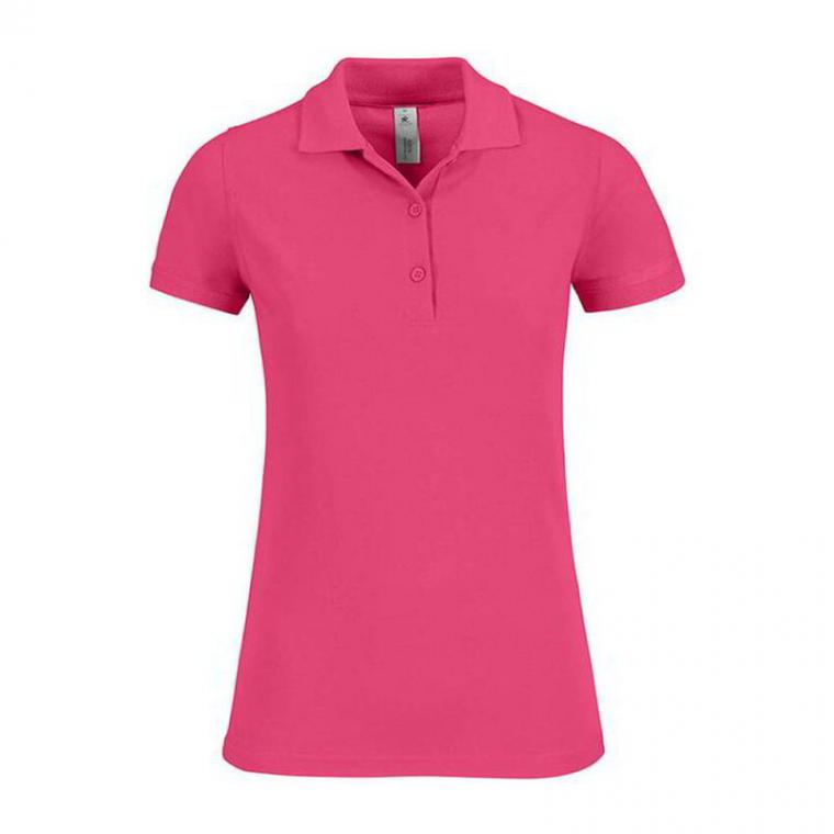 Tricou Polo mânecă scurtă pentru femei SAFRAN TIMELESS Roz XS