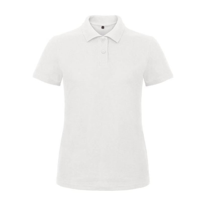 Tricou Polo mânecă scurtă femei ID.001 White