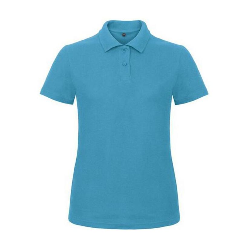 Tricou Polo mânecă scurtă femei ID.001 Albastru 3XL