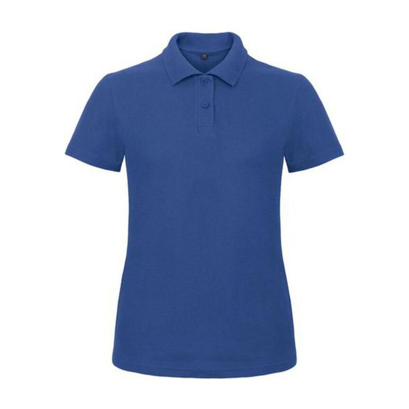 Tricou Polo mânecă scurtă femei ID.001 Royal Blue