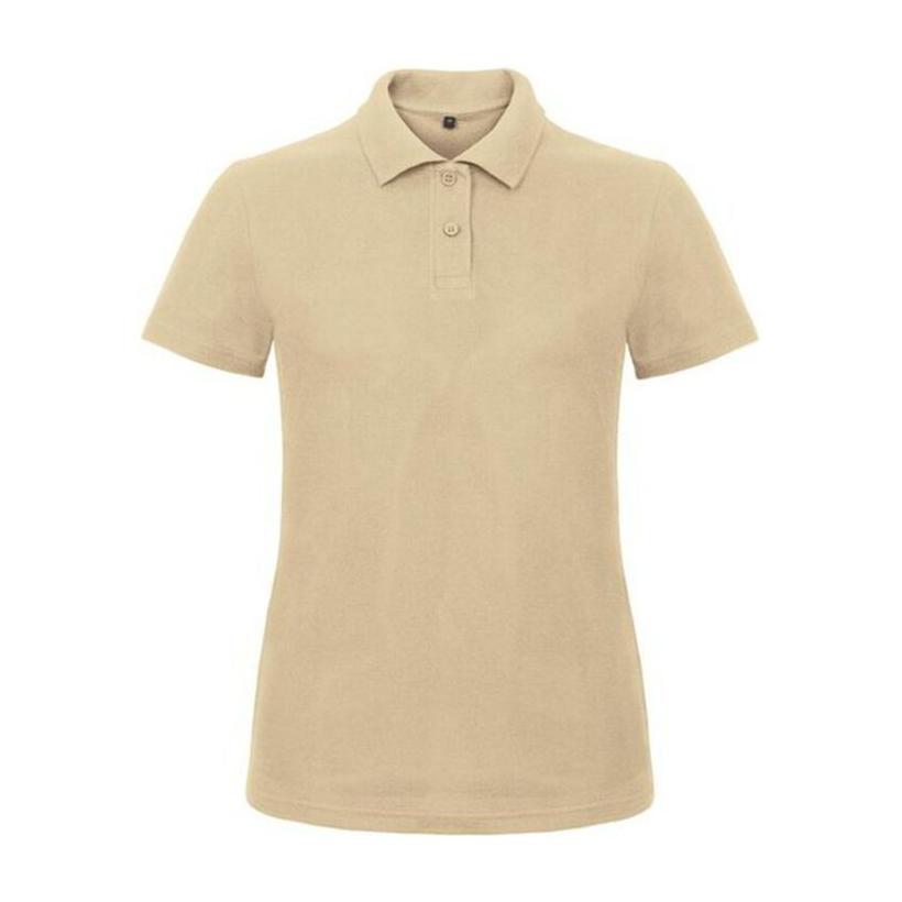 Tricou Polo mânecă scurtă femei ID.001 Beige S