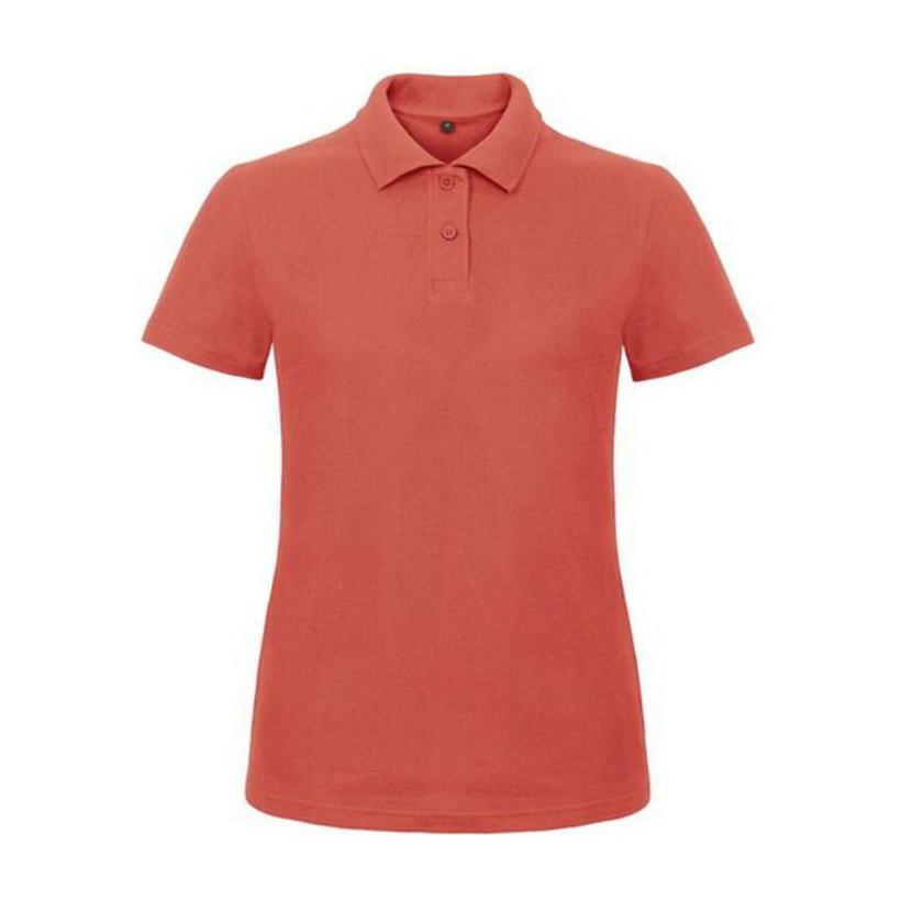 Tricou Polo mânecă scurtă femei ID.001 Portocaliu XL