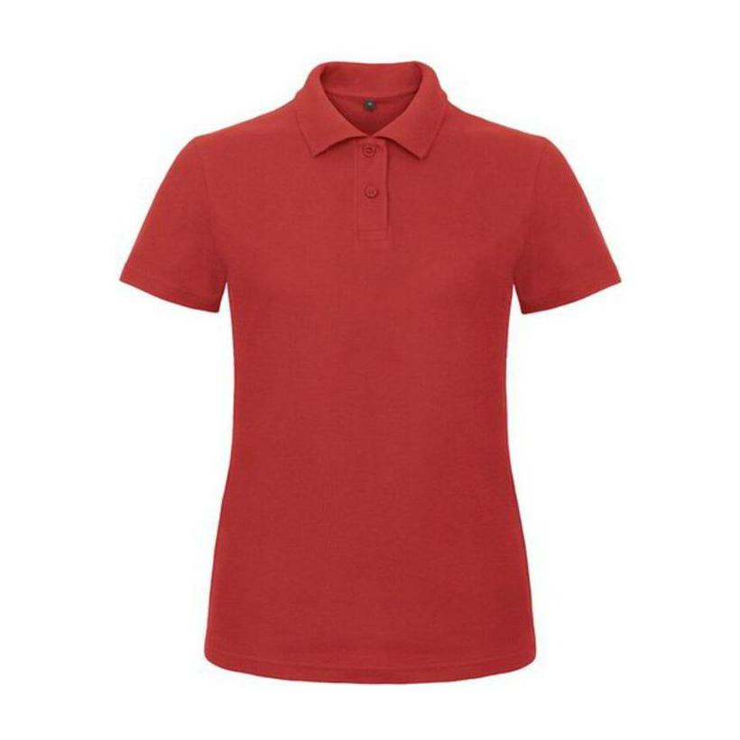 Tricou Polo mânecă scurtă femei ID.001 Rosu XS