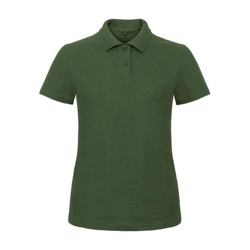 Tricou Polo mânecă scurtă femei ID.001 Verde XXL