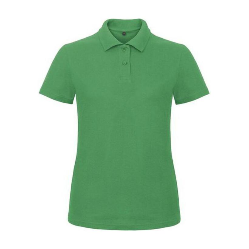 Tricou Polo mânecă scurtă femei ID.001 Verde XXL
