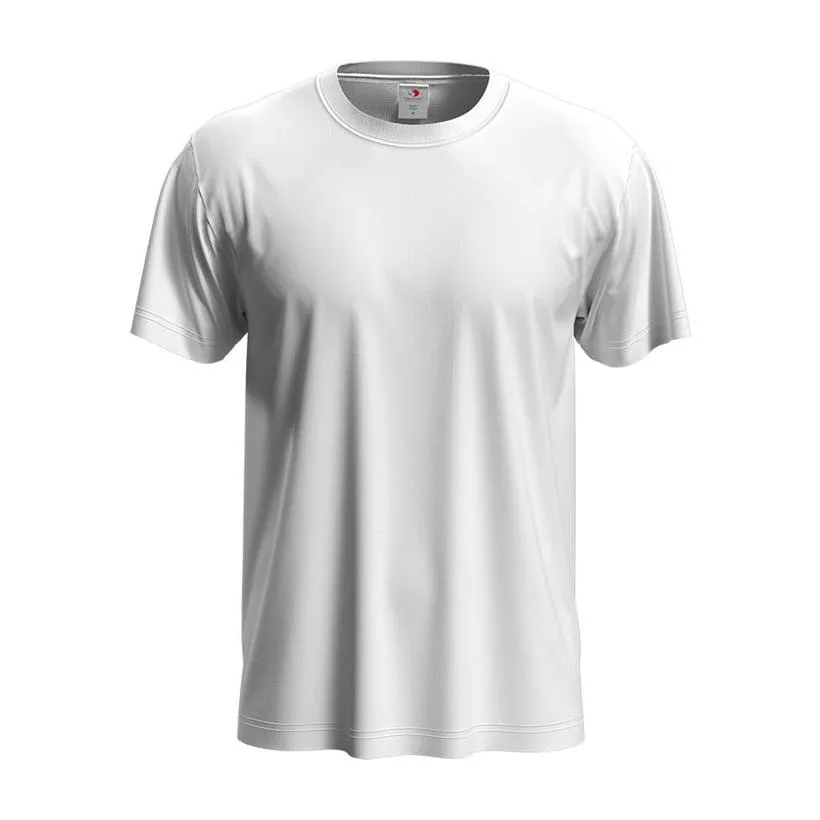 Tricou mânecă scurtă Stedman unisex Classic alb XL