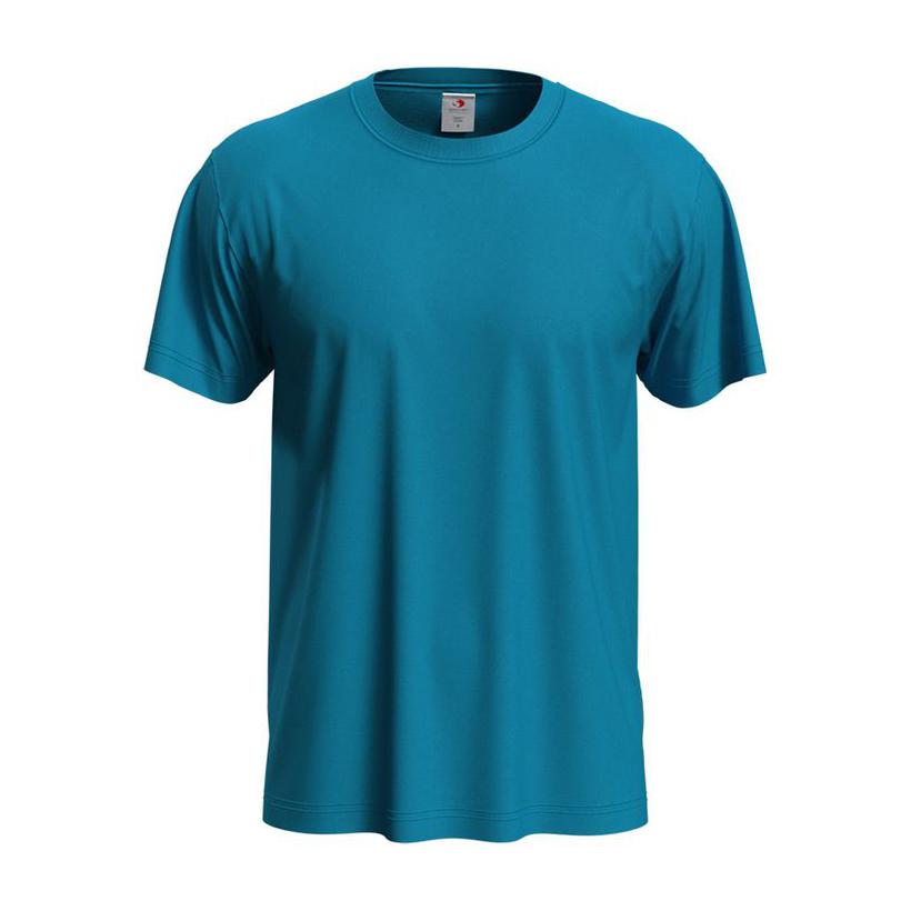 Tricou cu mânecă scurtă pentru bărbați Classic-T ST2000 Ocean Blue