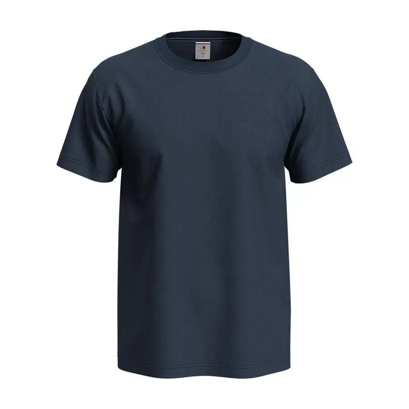 Tricou mânecă scurtă pentru bărbați COMFORT-T 185 Albastru L