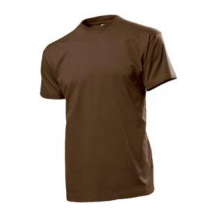 Tricou cu mânecă scurtă pentru bărbați Comfort-T ST2100 Maro