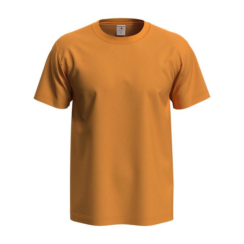 Tricou mânecă scurtă pentru bărbați COMFORT-T 185 Portocaliu 3XL