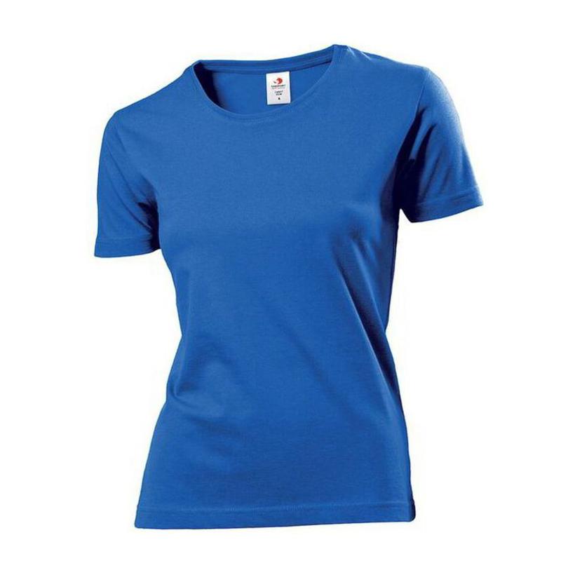 Tricou mânecă scurtă pentru femei COMFORT-T 185  Albastru