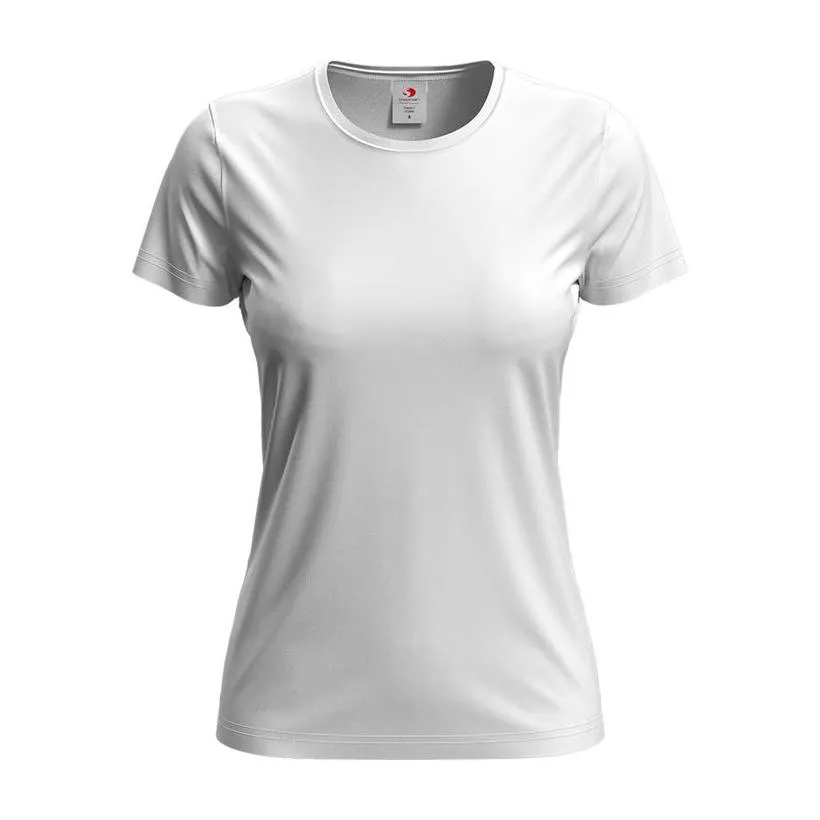 Tricou mânecă scurtă pentru femei Stedman CLASSIC-T FITTED alb L