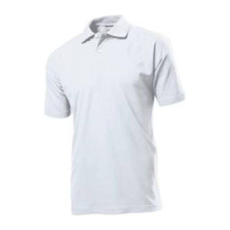 Tricou Polo mânecă scurtă pentru bărbați Basic  alb M