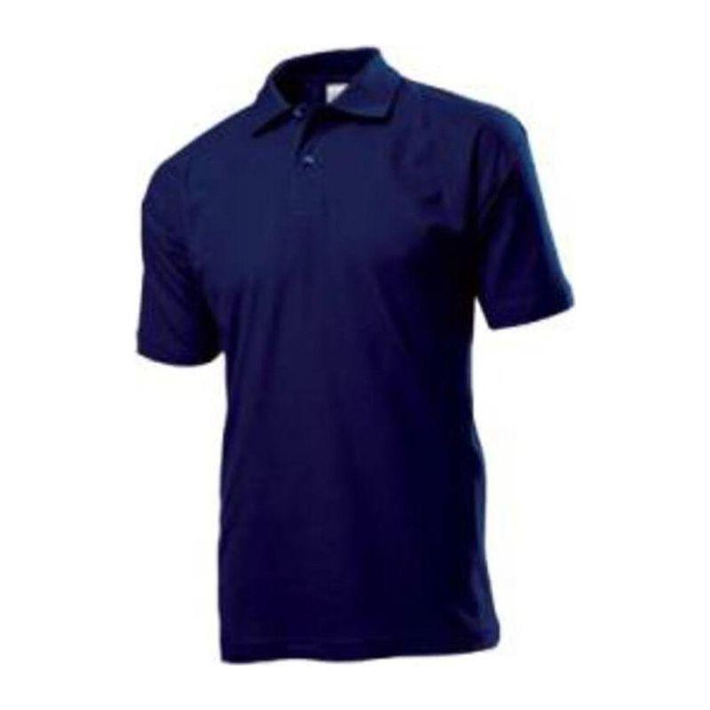 Tricou Polo mânecă scurtă pentru bărbați Basic  Blue Midnight