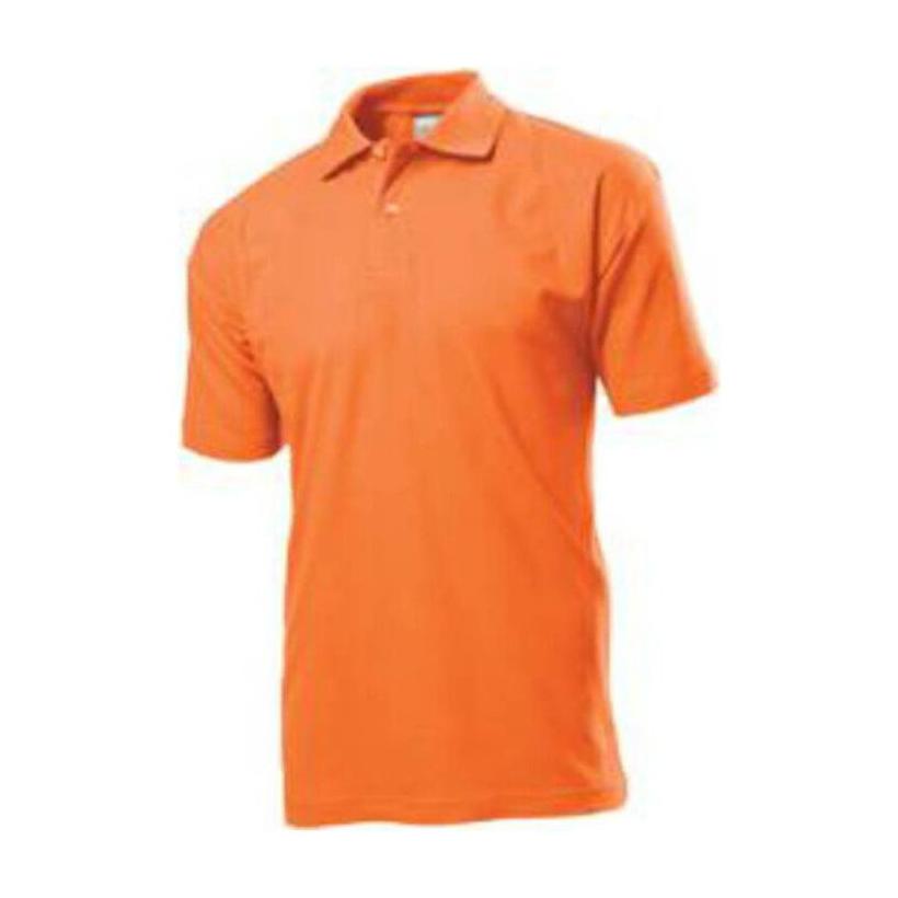 Tricou Polo mânecă scurtă pentru bărbați Basic  Portocaliu XL