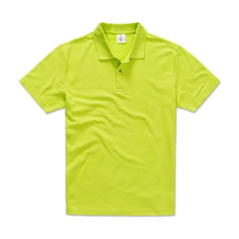 Tricou Polo mânecă scurtă pentru bărbați Basic  Verde L