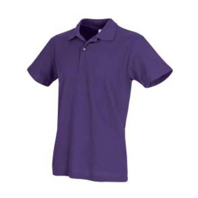 Tricou Polo mânecă scurtă pentru bărbați Basic  Mov XL