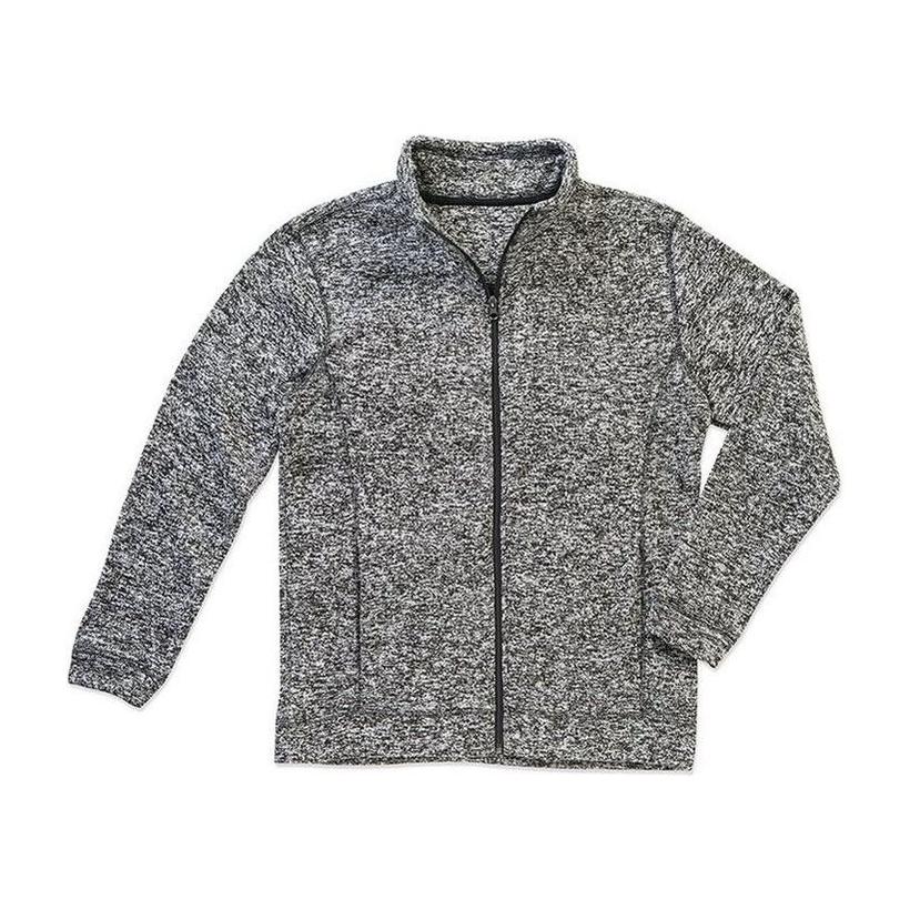 Jachetă Active Knit Fleece Gri XL