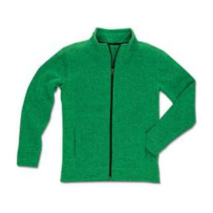 Jachetă Active Knit Fleece Verde L
