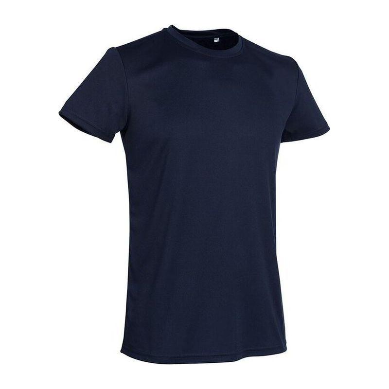 Tricou mânecă scurtă pentru bărbați Active Sports Albastru XXL