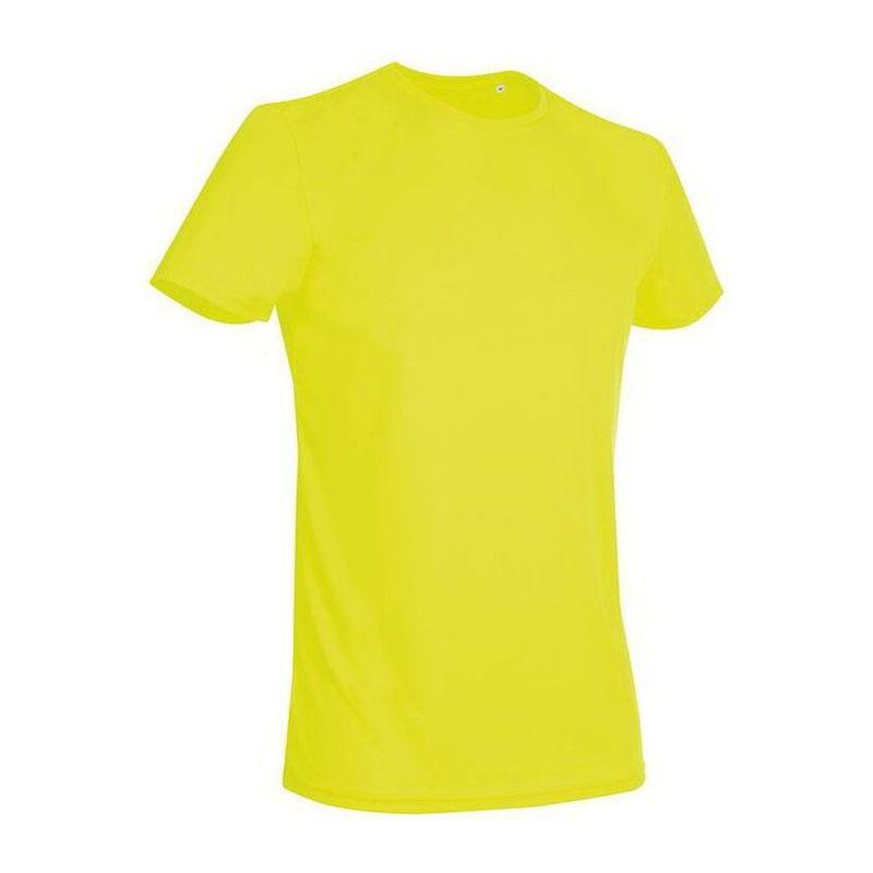 Tricou mânecă scurtă pentru bărbați Active Sports Galben XXL